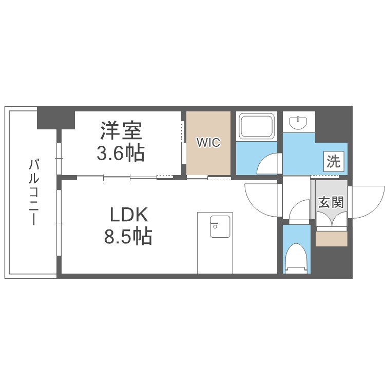 野田駅 徒歩7分 7階の物件間取画像