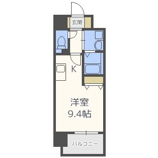 エス・キュート城東中央の物件間取画像