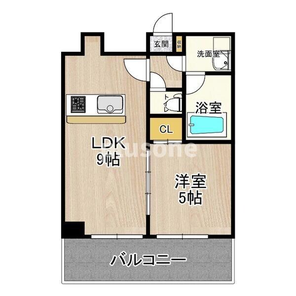 CITY　SPIRE十三東の物件間取画像