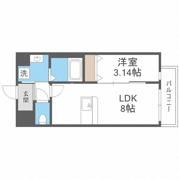 アート新森の物件間取画像