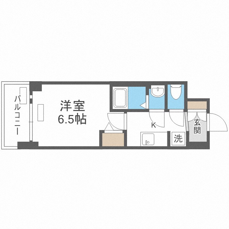 プレサンス新大阪イオリアの物件間取画像