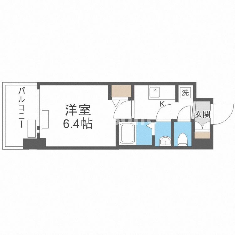 プレサンス西中島南方セレストの物件間取画像