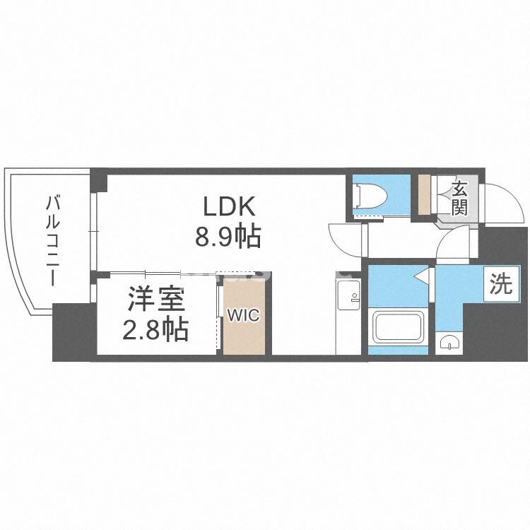 セレニテ福島アリアの物件間取画像