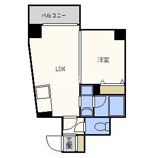 D-Rest Nakanoshimaの物件間取画像