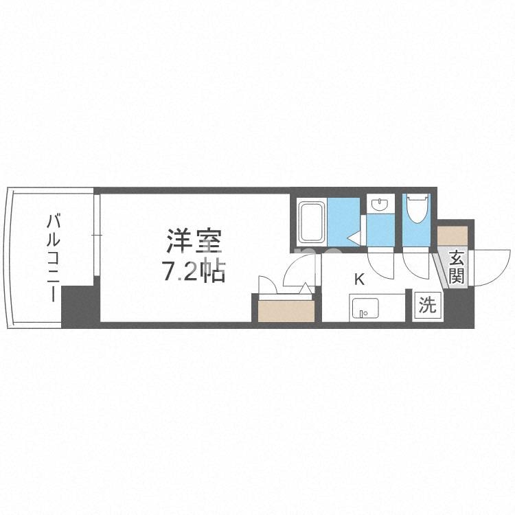 セレニテ西中島アリア壱番館の物件間取画像