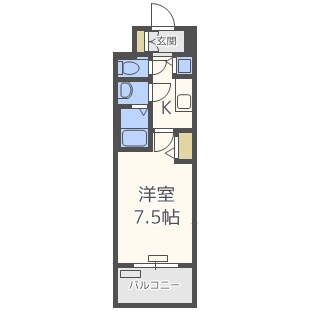 プレサンス松屋町駅前デュオの物件間取画像