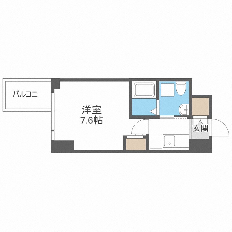 HS梅田EASTの物件間取画像