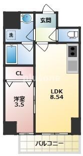 NINE RESIDENCEの物件間取画像