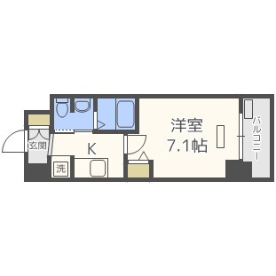 TLRレジデンス本町WESTの物件間取画像