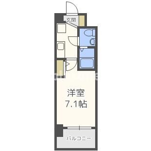 セレニテ福島カルムの物件間取画像