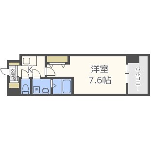 リッツ桜宮パークフロントの物件間取画像