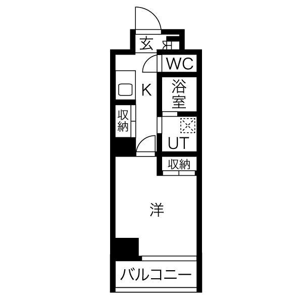 サンヴィラ千林の物件間取画像