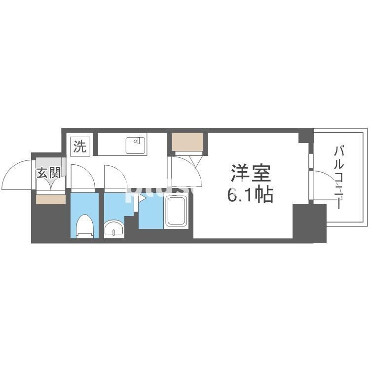 アドバンス大阪ストーリアの物件間取画像