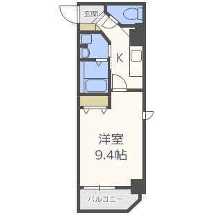 メゾン夕陽ヶ丘の物件間取画像