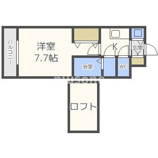 セントレジス新大阪の物件間取画像