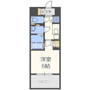 セイワパレス玉造駅前の物件間取画像