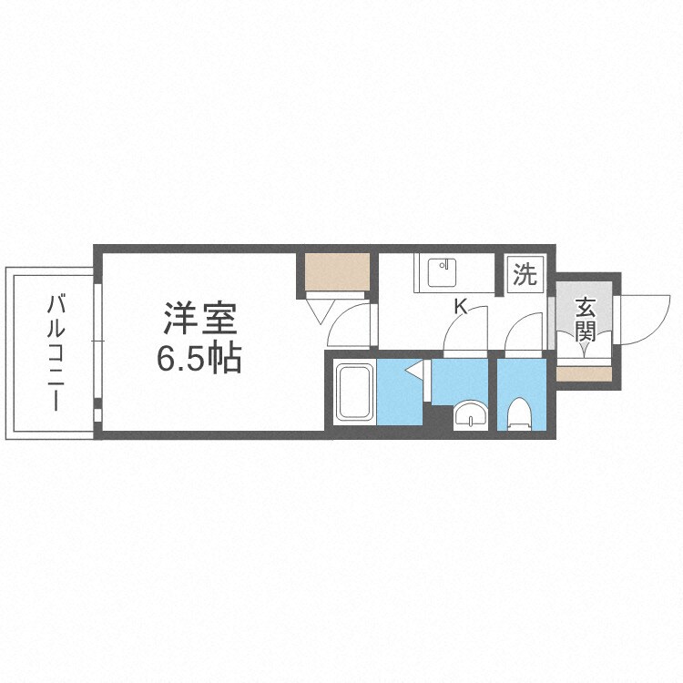 スワンズシティ新大阪ヴィーヴォの物件間取画像