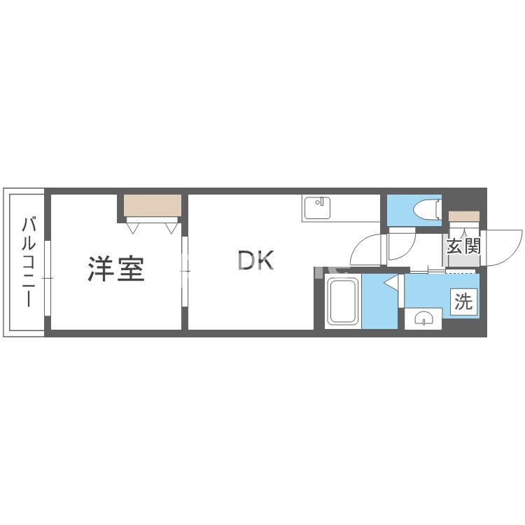 アート北巽の物件間取画像