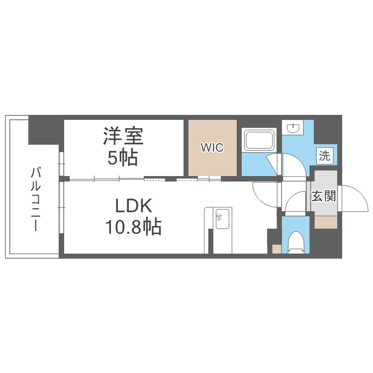 ATKレジデンスなんばの物件間取画像