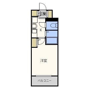 エスリード東天満第２の物件間取画像