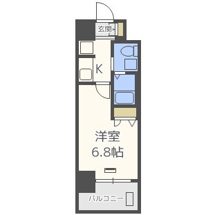 エステムコート梅田・天神橋3アヴァンテの物件間取画像