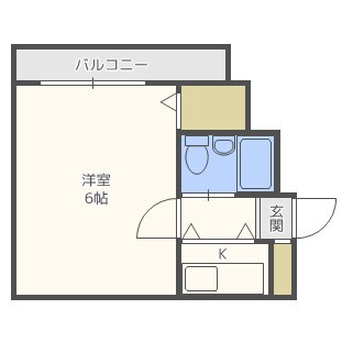 大正メゾンの物件間取画像