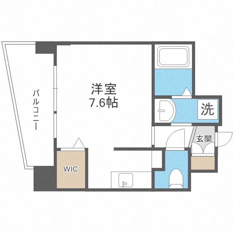 ウィスタリア京橋の物件間取画像