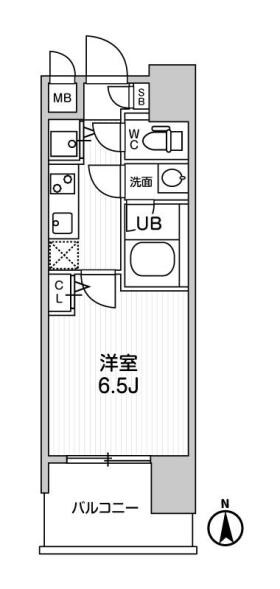 La Douceur北巽の物件間取画像