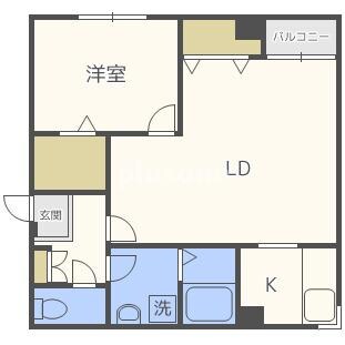 KEEP新今里の物件間取画像