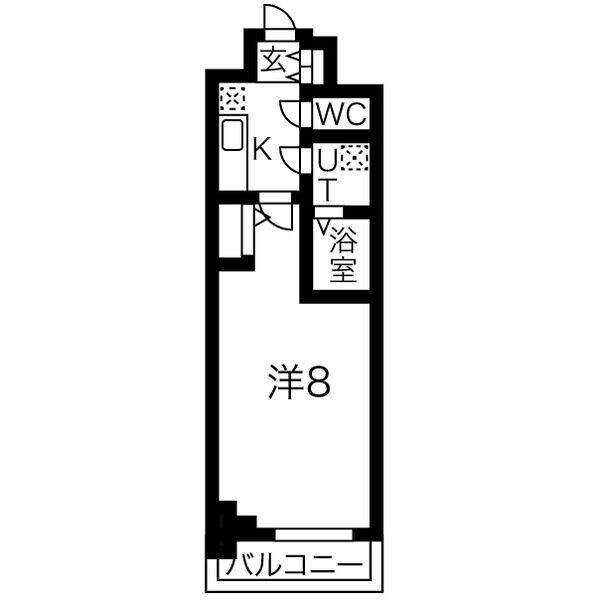 アルグラッド梅田WESTの物件間取画像