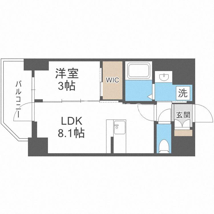 セレニテ福島アリアの物件間取画像