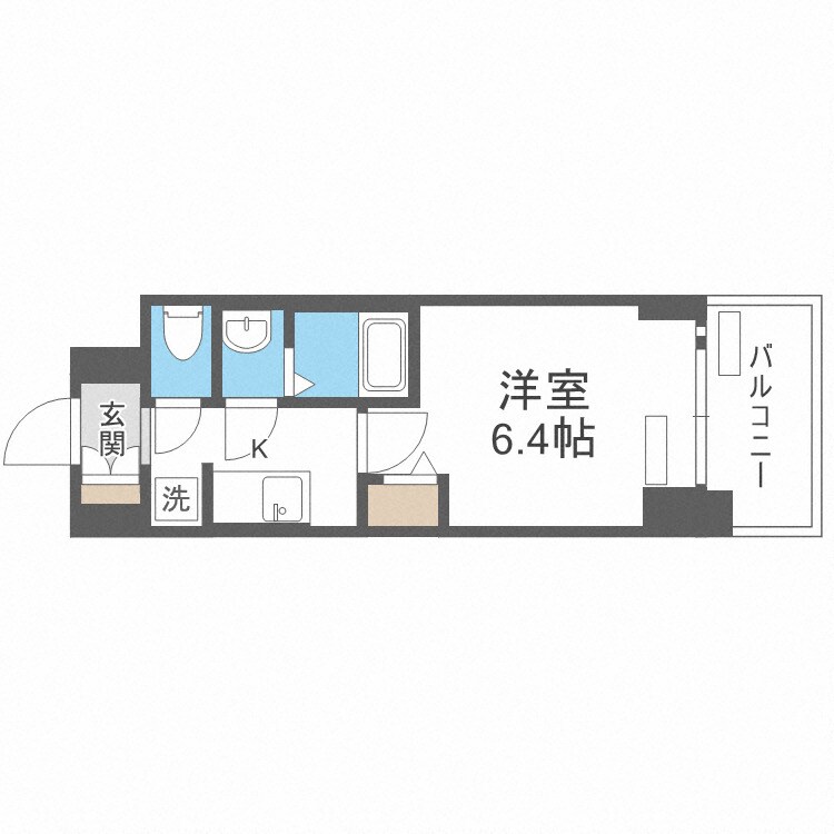 プレサンス新大阪ジェイズの物件間取画像