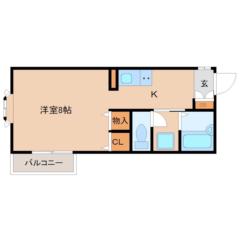 エントピア水明の物件間取画像