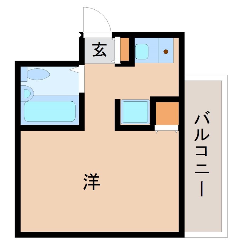 立花駅 徒歩15分 3階の物件間取画像