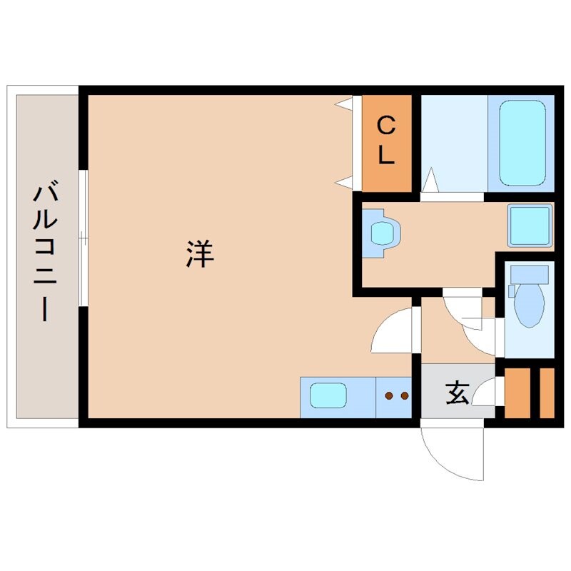 コージープレイス尼崎の物件間取画像