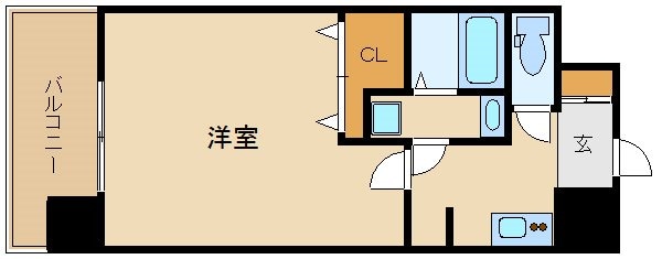 尼崎駅 徒歩3分 15階の物件間取画像