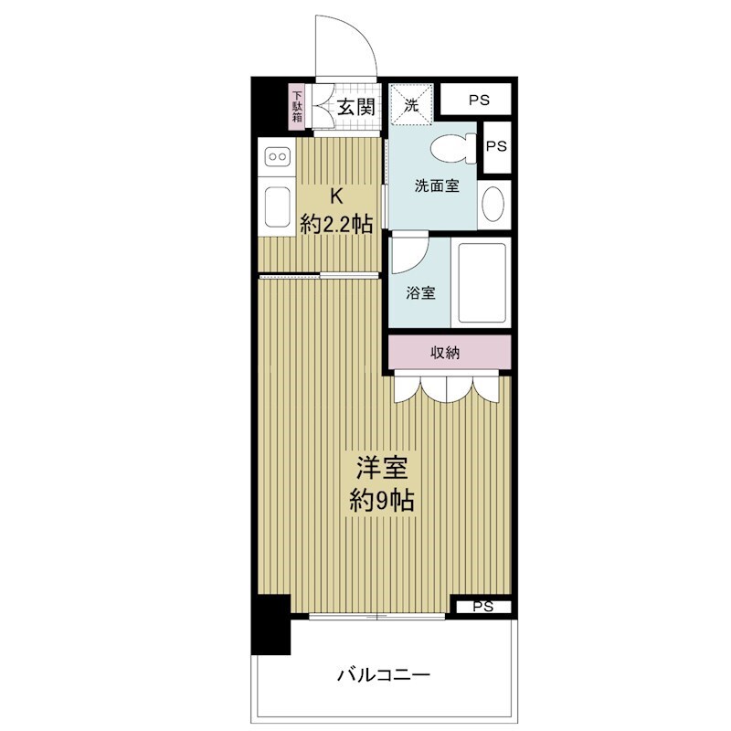 ベルファース尼崎の物件間取画像