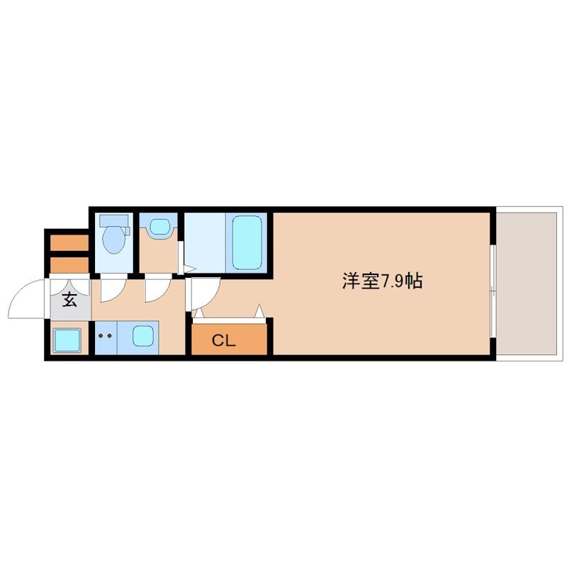 尼崎駅 徒歩10分 12階の物件間取画像