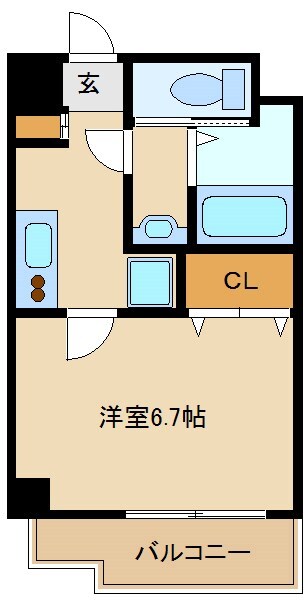 Luxe尼崎westの物件間取画像