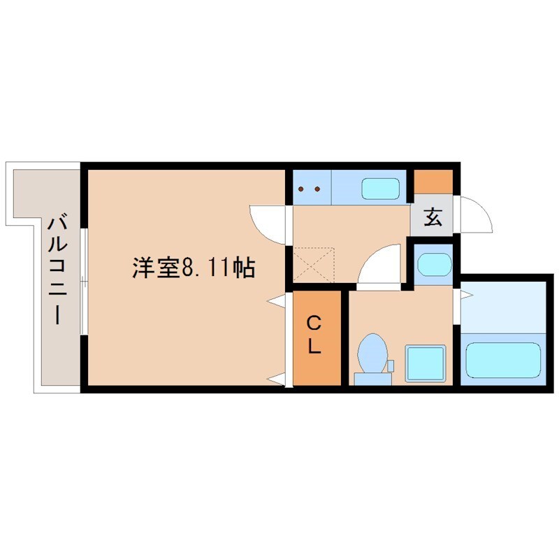 尼崎駅 徒歩12分 2階の物件間取画像