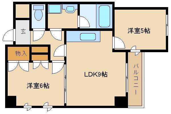 リアライズ尼崎の物件間取画像