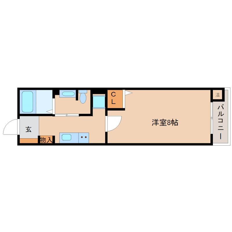 立花駅 徒歩7分 2階の物件間取画像