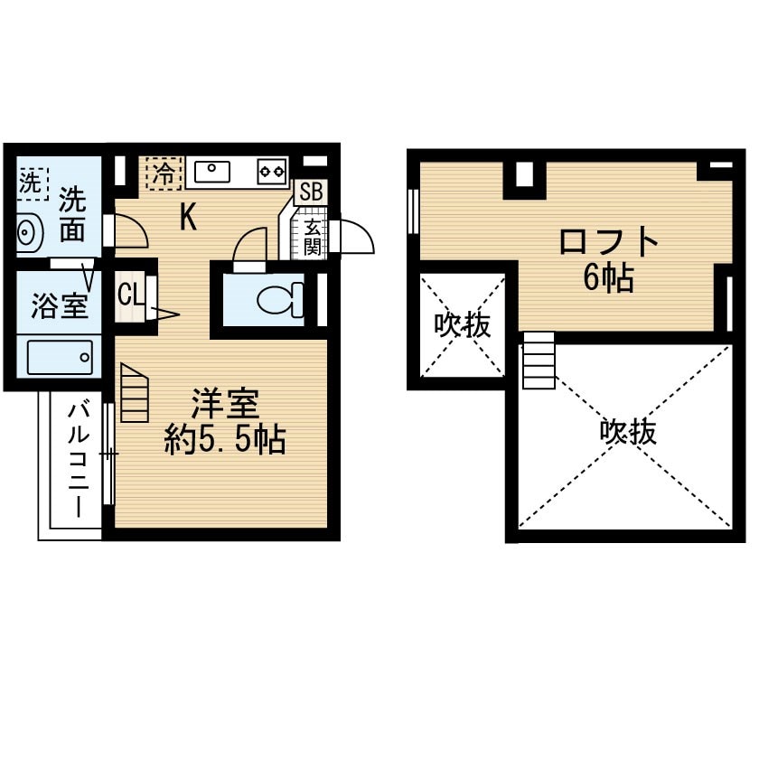 立花駅 徒歩14分 1階の物件間取画像