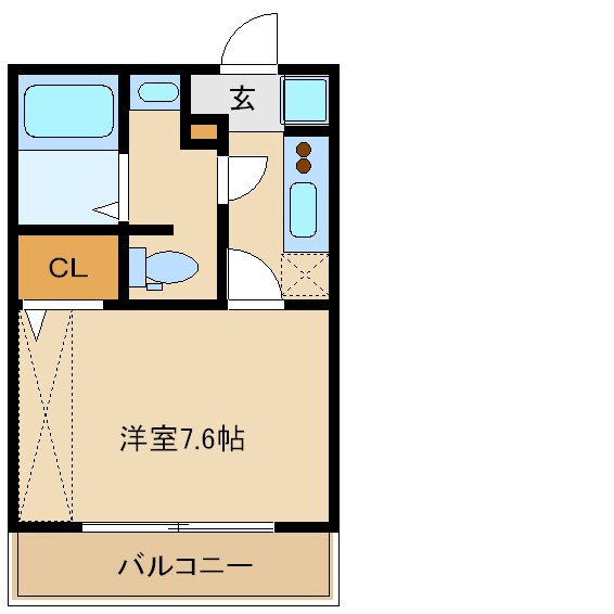 尼崎駅 徒歩18分 2階の物件間取画像