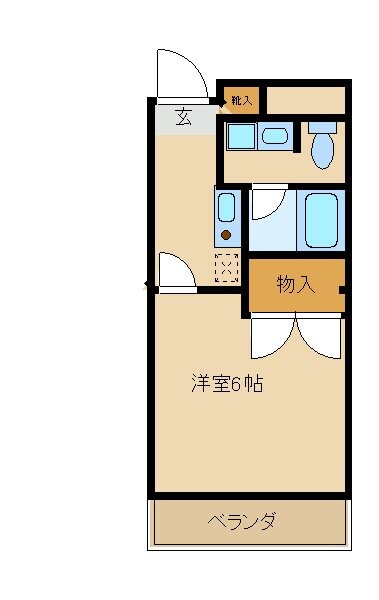 尼崎駅 徒歩3分 3階の物件間取画像