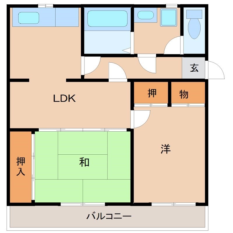 ネクスプロス壱番館の物件間取画像