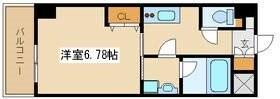 立花駅 徒歩4分 6階の物件間取画像