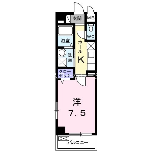 尼崎駅 徒歩10分 2階の物件間取画像