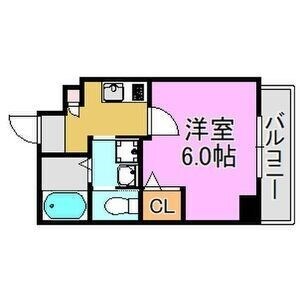 大物駅 徒歩5分 4階の物件間取画像