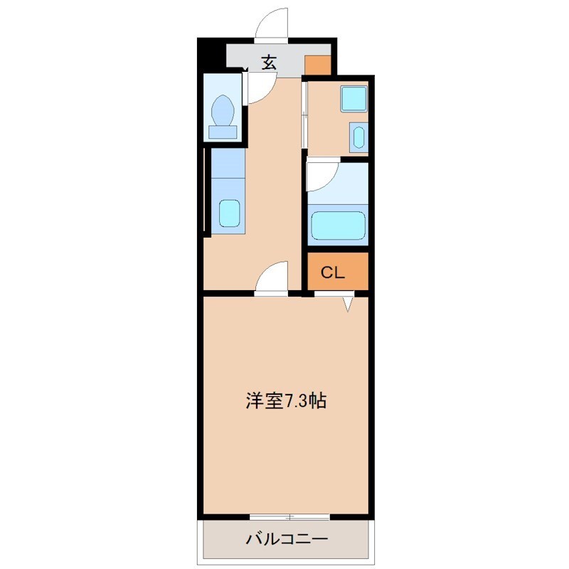 立花駅 徒歩7分 4階の物件間取画像